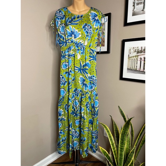 Anthropologie Vera for Anthropologie Bluebell Maxi Dress - Picture 6 of 8